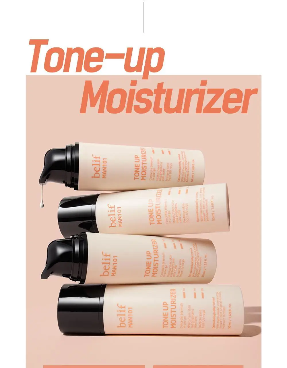 [NEW 올인원] 빌리프 맨101 톤업 모이스춰라이저 50ml 상세페이지 7